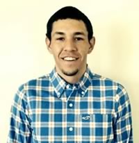 Ty Blades, recipient of an SLVREC Lineworker Scholarship